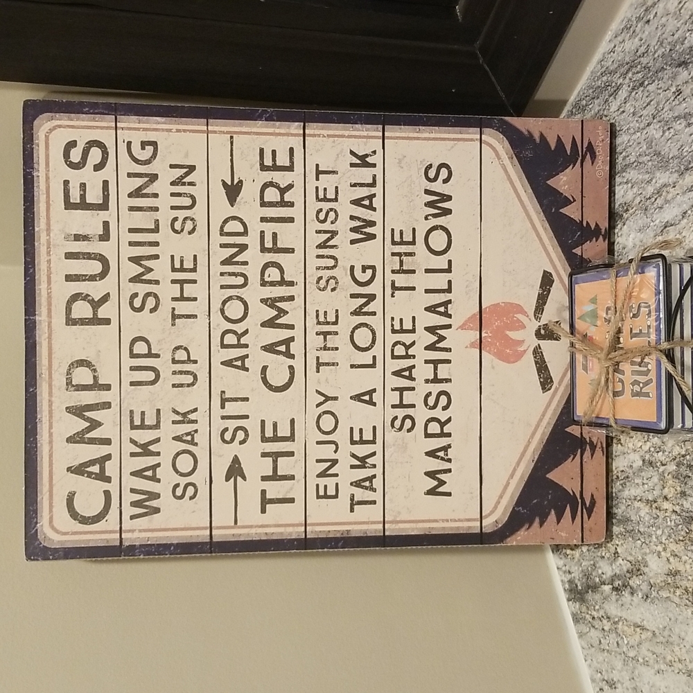 Camper decor set